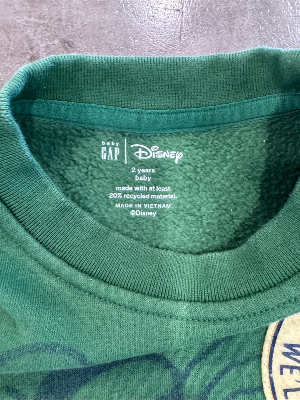 GAP Kids Green Goofy Fleece Jogging Set